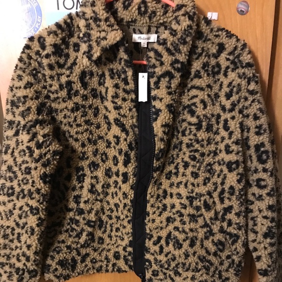 Coats | Madewell Sherpa Bomber Jacket 